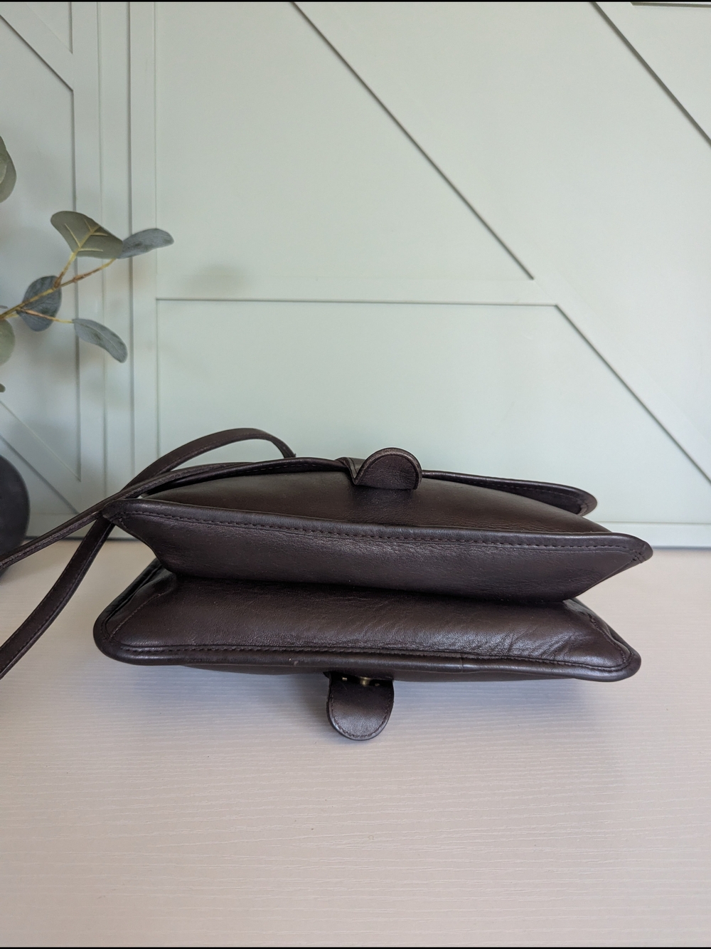 vintage 60's Coach Double Sided Satchel / Twin Clutch - Picture 10 of 15